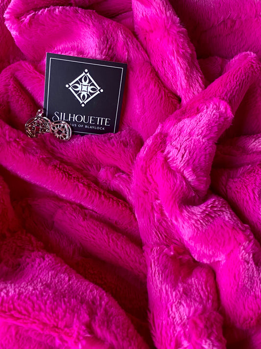 Pink, Barbiecore, Pink Faux Fur, Faux Fur Stole Wrap, Gala Attire